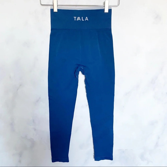 TALA Blue Cropped Athletic Legging - Picture 4 of 6